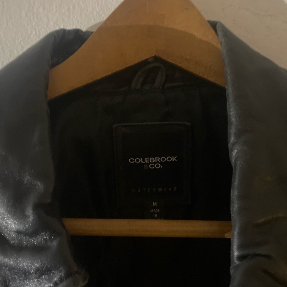 Colebrook & co leather jacket